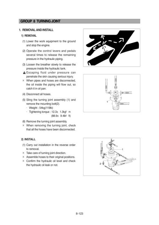 Hyundai R210LC-7 (SN before - 98001)Crawler Excavator Service Repair Manual - Image 5