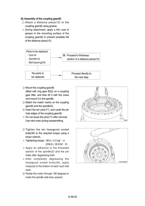 Hyundai R210LC-7H (SN after 9001 -) Crawler Excavator Service Repair Manual - Image 5