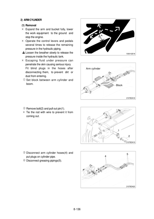 Hyundai R210NLC-7 Crawler Excavator Service Repair Manual - Image 5