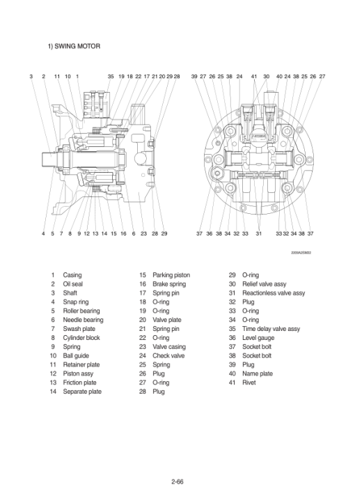 Hyundai R220LS (Smart+) Crawler Excavator Service Repair Manual (Built in India) - Image 2