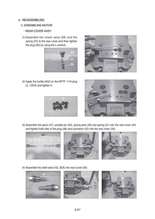 Hyundai R225LVS Crawler Excavator Service Repair Manual (Built in China) - Image 3