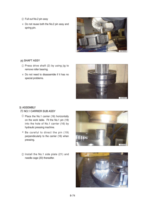 Hyundai R250LC-9 Crawler Excavator Service Repair Manual - Image 4