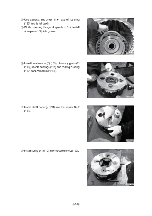 Hyundai R250LC-9 Crawler Excavator Service Repair Manual - Image 5