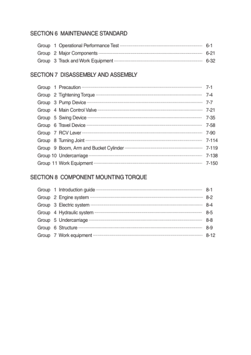 Hyundai R25Z-9AK Crawler Excavator Service Repair Manual - Image 3