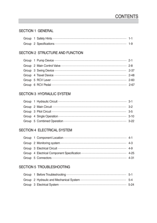 Hyundai R27Z-9 Crawler Excavator Service Repair Manual