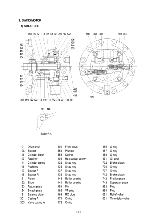 Hyundai R290LC-3 Crawler Excavator Service Repair Manual - Image 4