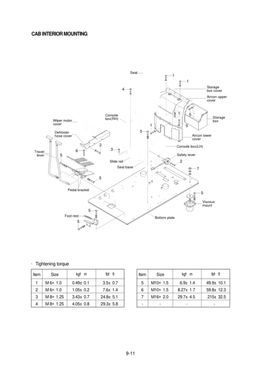 Hyundai R290LC-7 Crawler Excavator Service Repair Manual - Image 4