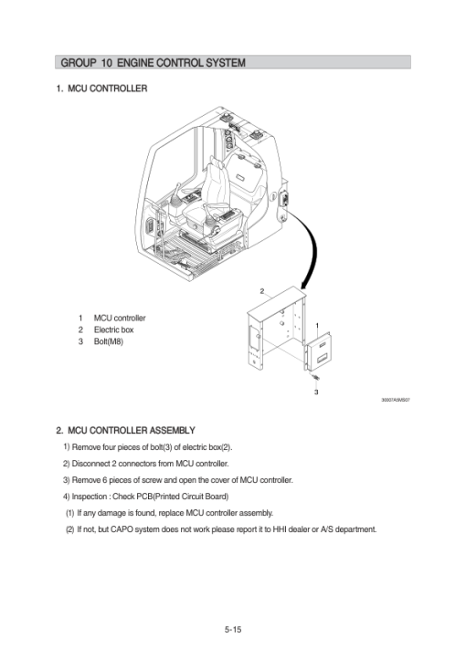 Hyundai R300LC-7 Crawler Excavator Service Repair Manual - Image 2