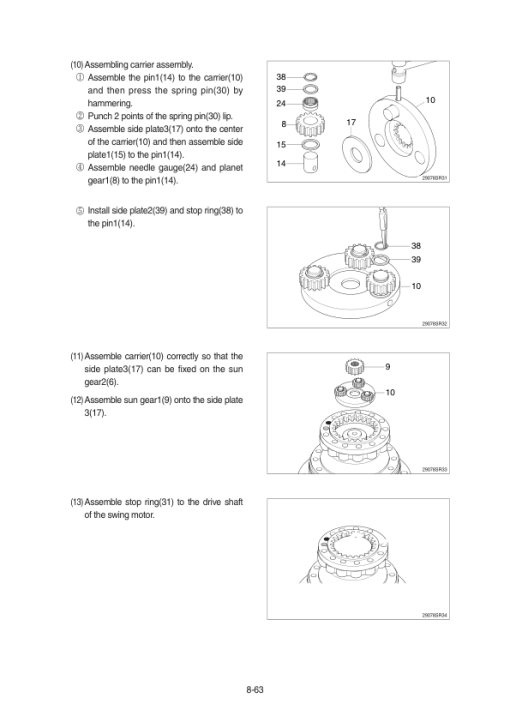 Hyundai R300LC-7 Crawler Excavator Service Repair Manual - Image 4