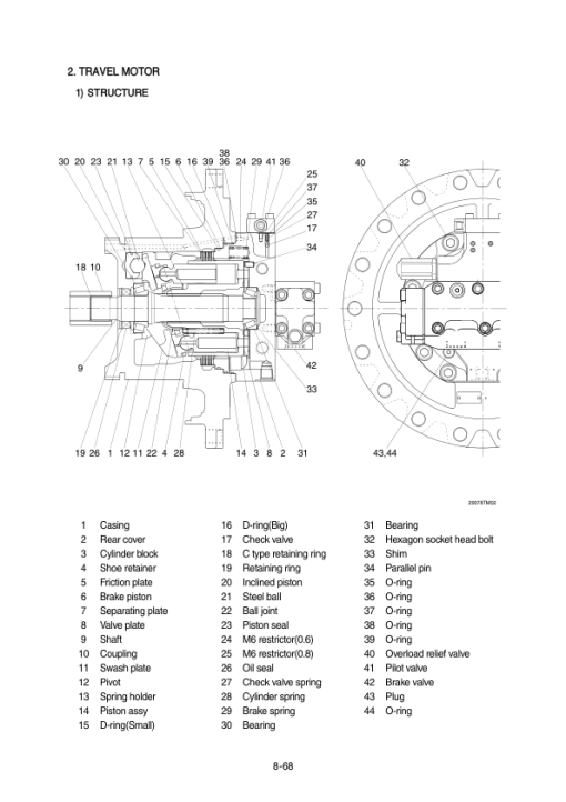 Hyundai R305LC-7 Crawler Excavator Service Repair Manual - Image 4