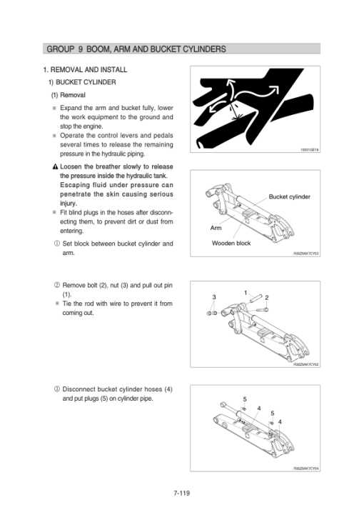 Hyundai R30Z-9AK Crawler Excavator Service Repair Manual - Image 5