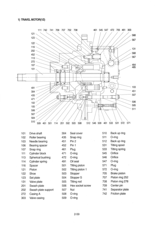 Hyundai R320LC-3 Crawler Excavator Service Repair Manual - Image 2