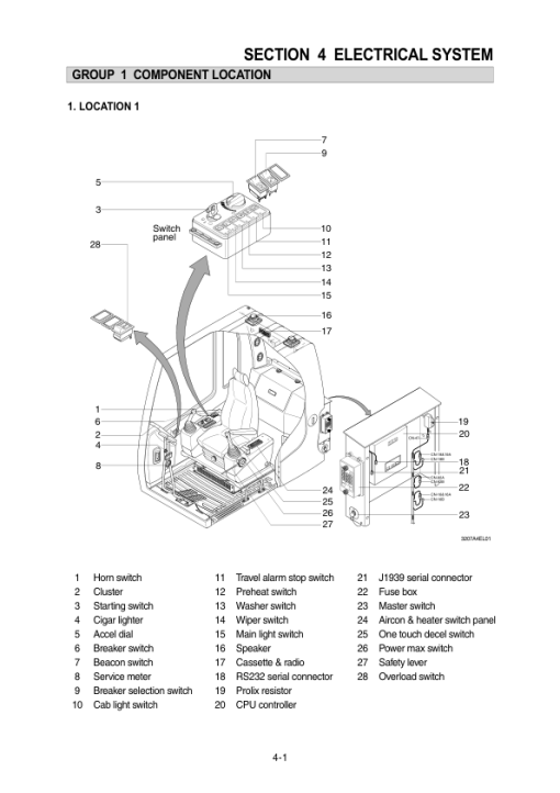 Hyundai R320LC-7A Crawler Excavator Service Repair Manual - Image 3