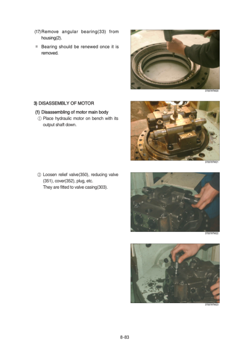 Hyundai R360LC-7A Crawler Excavator Service Repair Manual - Image 5