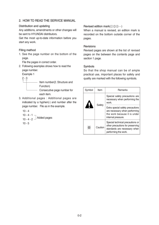 Hyundai R380LC-9A Crawler Excavator Service Repair Manual - Image 3