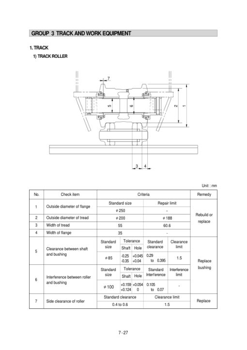 Hyundai R450LC-3 Crawler Excavator Service Repair Manual - Image 4