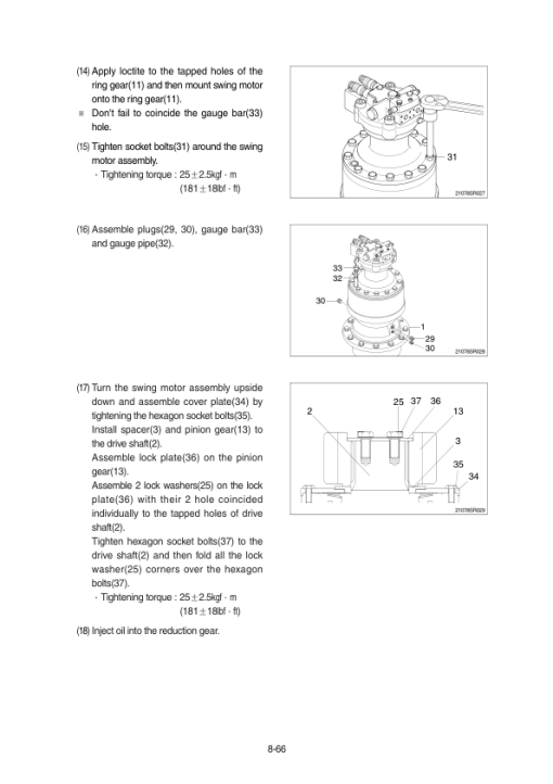 Hyundai R450LC-7A Crawler Excavator Service Repair Manual - Image 4