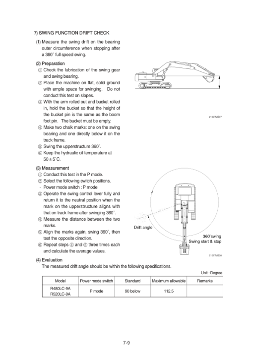 Hyundai R480LC-9A, R520LC-9A Crawler Excavator Service Repair Manual - Image 4