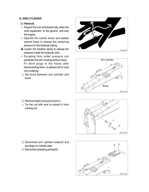 Hyundai R55-7 Crawler Excavator Service Repair Manual - Image 3