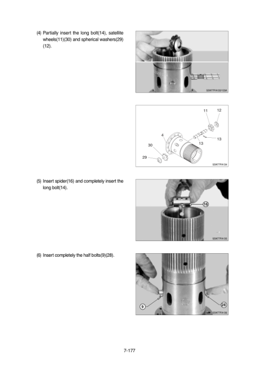 Hyundai R55W-7A Wheel Excavator Service Repair Manual - Image 3