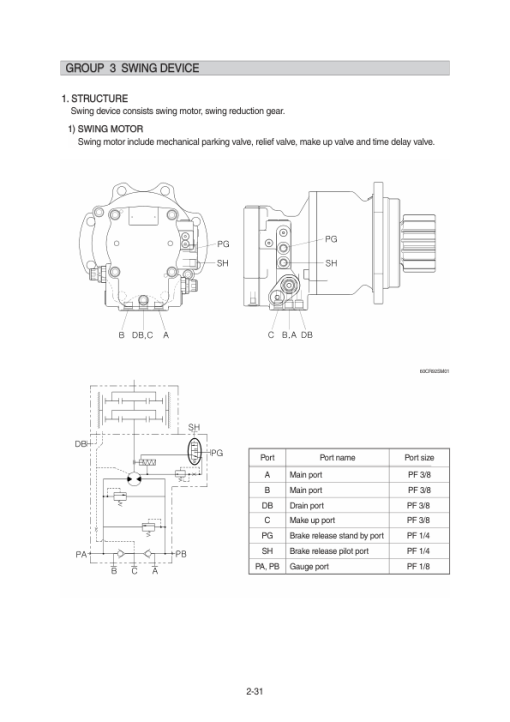 Hyundai R60CR-9 Crawler Excavator Service Repair Manual - Image 5