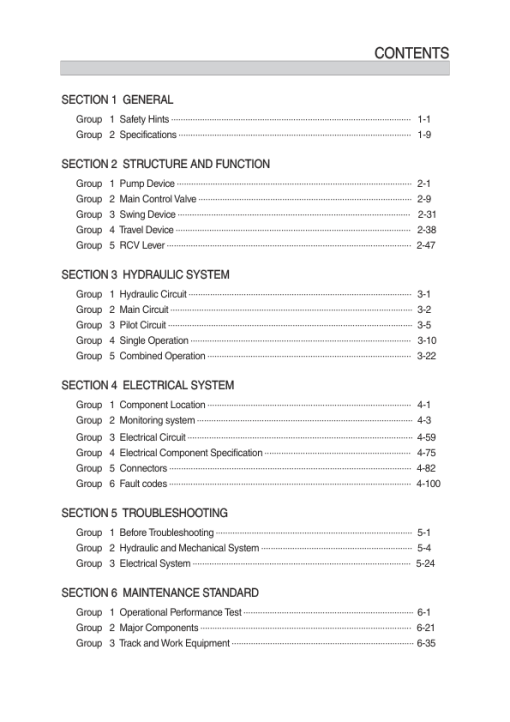 Hyundai R60CR-9A Crawler Excavator Service Repair Manual