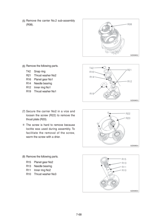 Hyundai R60CR-9A Crawler Excavator Service Repair Manual - Image 4