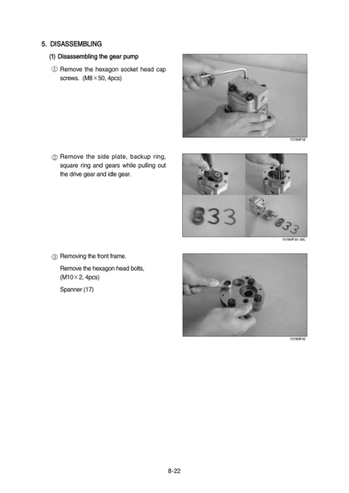 Hyundai R80-7 Crawler Excavator Service Repair Manual (Built in India) - Image 4