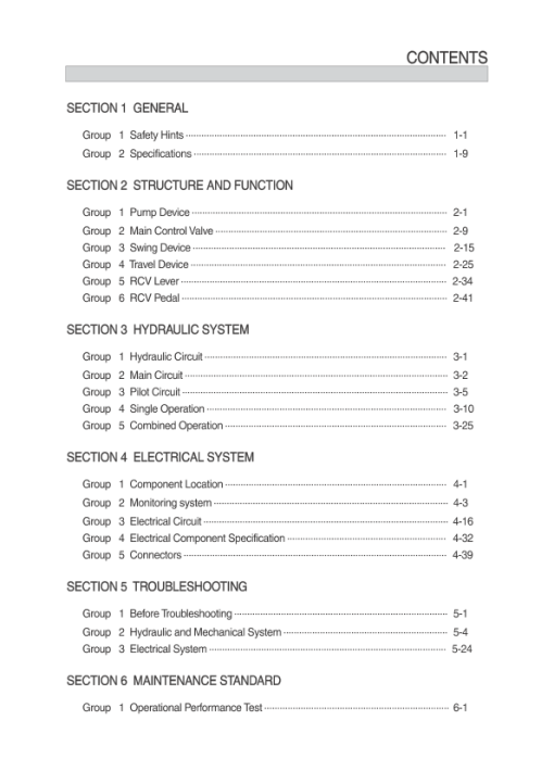 Hyundai R80CR-9 Crawler Excavator Service Repair Manual