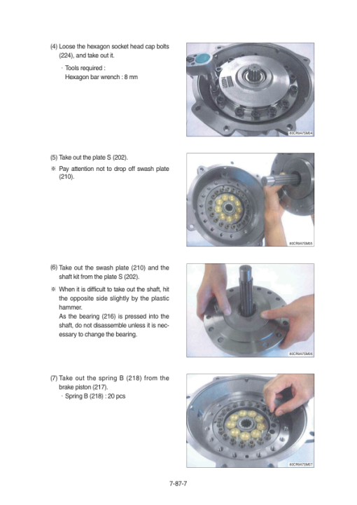 Hyundai R80CR-9 Crawler Excavator Service Repair Manual - Image 4