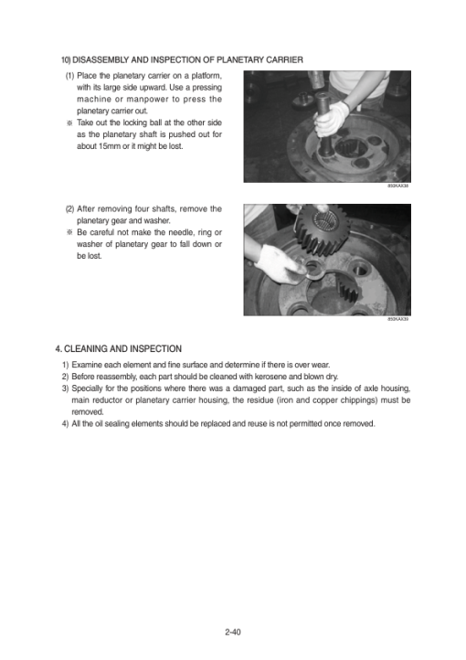 Hyundai SL763(SN before -0500) Wheel Loaders Service Repair Manual - Image 4