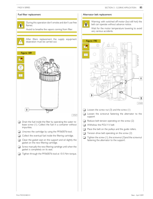 Iveco N45, N67 Tier 3 NEF Series Engine Repair Manual - Image 2