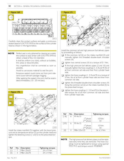 Iveco NEF Series Tier 4B (Stage IV) F4HFE6131, F4HFE613K, F4HFE613N Repair Manual - Image 2