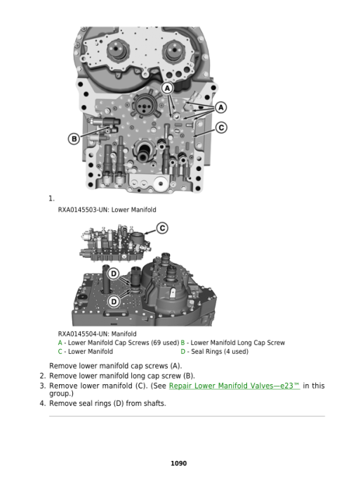 John Deere 8225R, 8245R, 8270R, 8295R, 8320R, 8335R, 8345R, 8370R, 8400R Tractors Repair Manual - Image 4