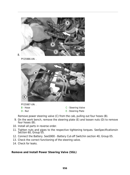 John Deere 5075GV, 5075GN, 5075GL, 5090GN, 5090GV, 5100GN Tractors Repair Manual (F5D & F5G-FT4, MY16-MY19) - Image 6