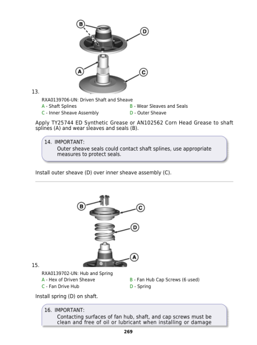 John Deere 8245R, 8270R, 8295R, 8320R, 8335R, 8345R, 8370R, 8400R , 8R-2304, 8R-3004 Tractors Repair Manual (090001 -119999) - Image 3