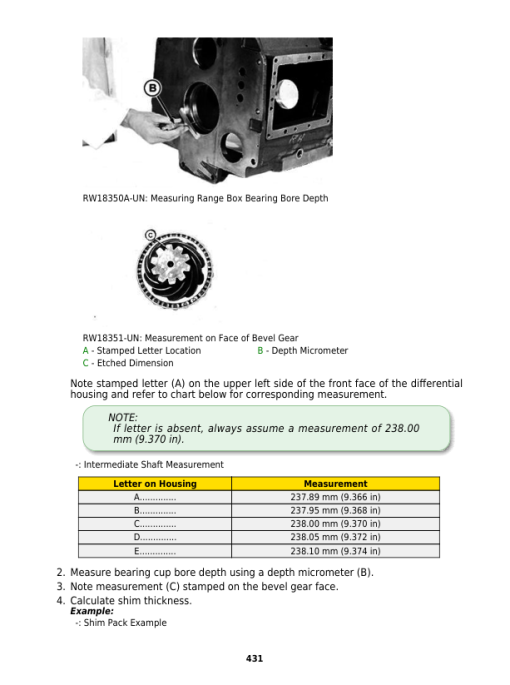 John Deere 1654, 1854, 2054, 2104 Tractors Service Repair Manual (Asia) - Image 2