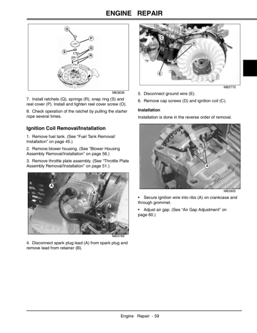 John Deere 180B, 220B, 260B Greensmower Repair Manual (TM2004) - Image 3