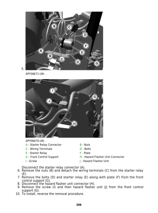 John Deere 5005, 5105, 5205, 5305 Tractors Repair Manual - Image 2