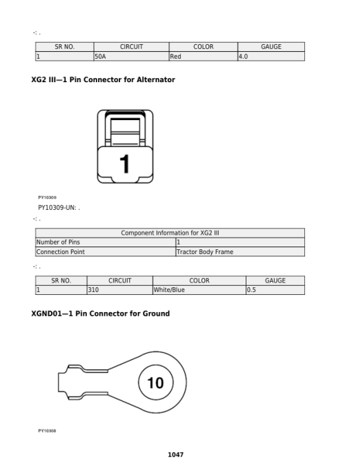 John Deere 5036C, 5039C, 5041C, 5042C Tractors Repair Manual - Image 4