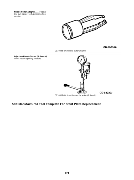 John Deere 5050E, 5055E, 5065E, 5075E Tractors Repair Manual (TM900319) - Turkey) - Image 2