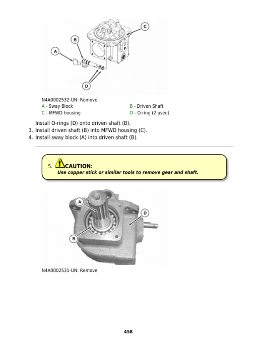 John Deere 5055B, 550, 554, 600, 604, 650, 654, 700, 704 Tractors Repair Manual (Asia) - Image 3