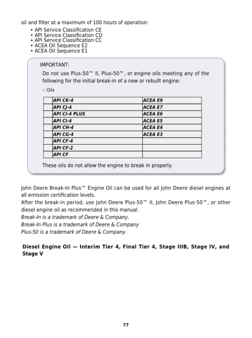 John Deere 5055E, 5060E, 5065E, 5075E Tractors Repair Manual (Asia, India) - Image 3