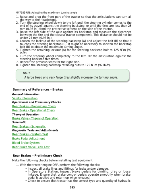 John Deere 5060EN, 5080EN Tractors Repair Manual (TM806719 and TM806819) - South America) - Image 5