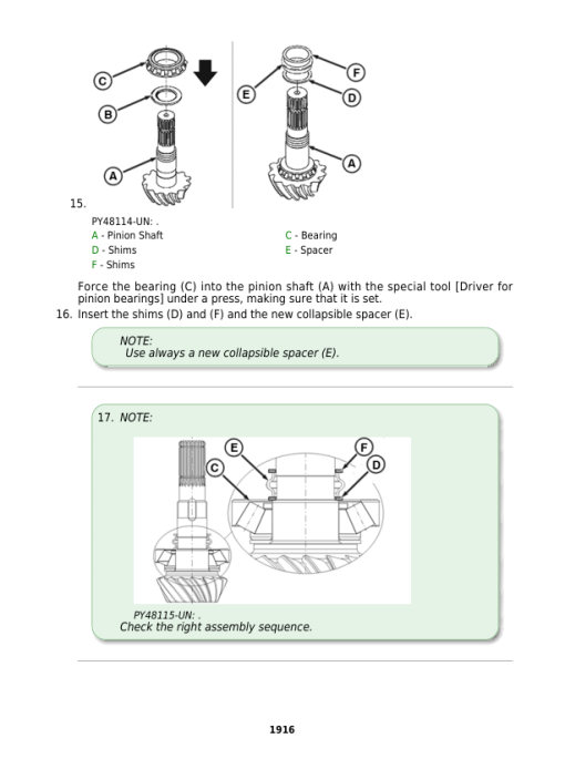 John Deere 5075GV, 5075GN, 5075GF, 5075GL Tractors Repair Manual (EU, MY17 -) - Image 5