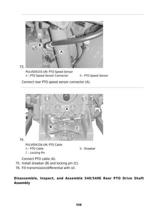 John Deere 5075M, 5090M, 5100M, 5100MH, 5115M (FT4 and Stage V) Tractors Repair Manual (EU) - Image 4