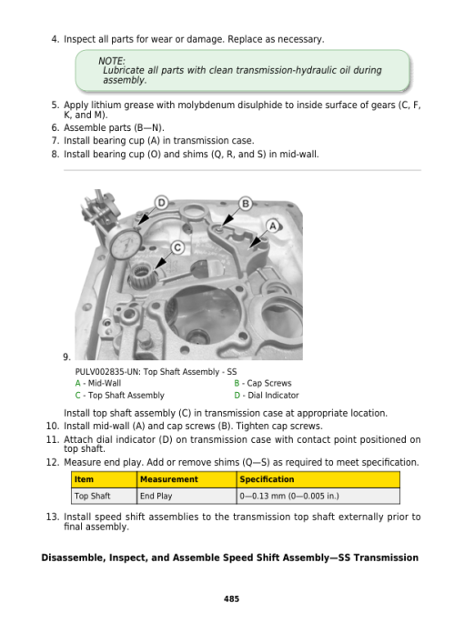 John Deere 5075M (FT4/Stage IIIB), 5085M (IT4/Stage IIIB) Tractors Repair Technical Manual - Image 4