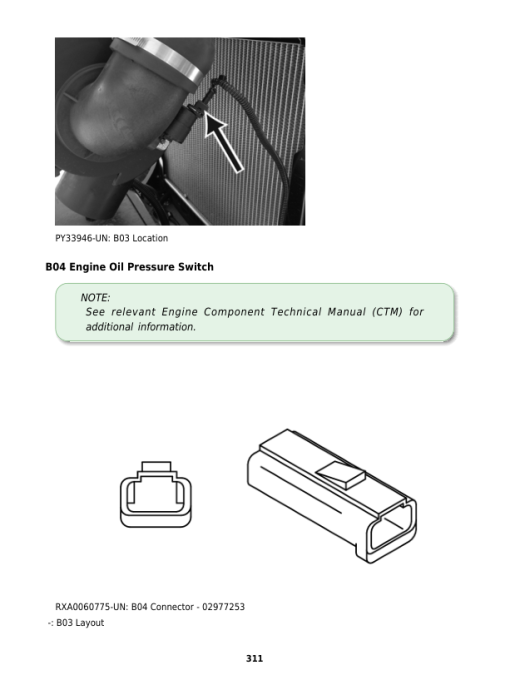 John Deere 5076EF Tractor Diagnostic Repair Manual (TM607619 and TM609719) - Image 4