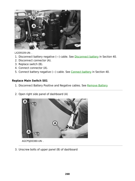 John Deere 5080G, 5085GN, 5085GL, 5085GF, 5085GV Tractors Repair Technical Manual - Image 3