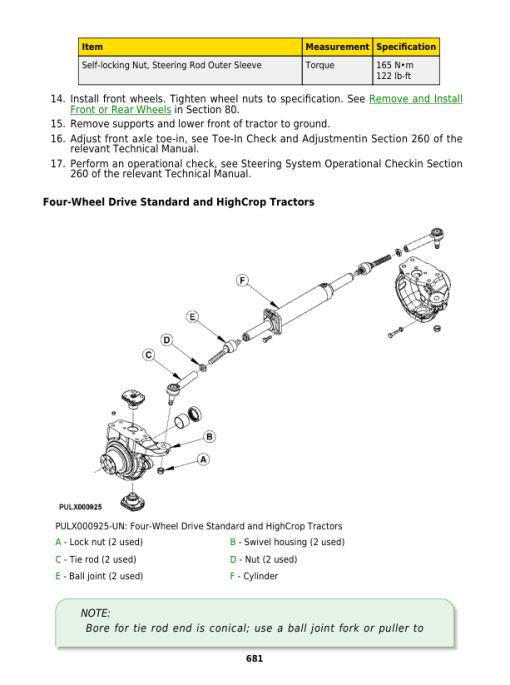 John Deere 5080G, 5085GN, 5085GL, 5085GF, 5085GV Tractors Repair Technical Manual - Image 4